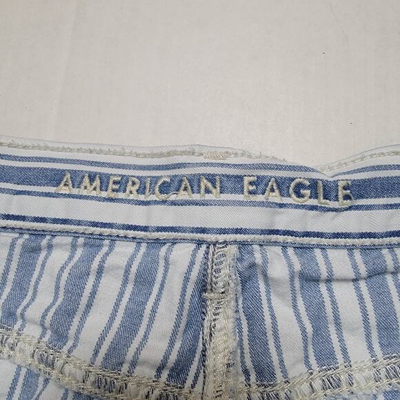 American Eagle Striped Mom Short SZ 12 - Picture 5 of 5